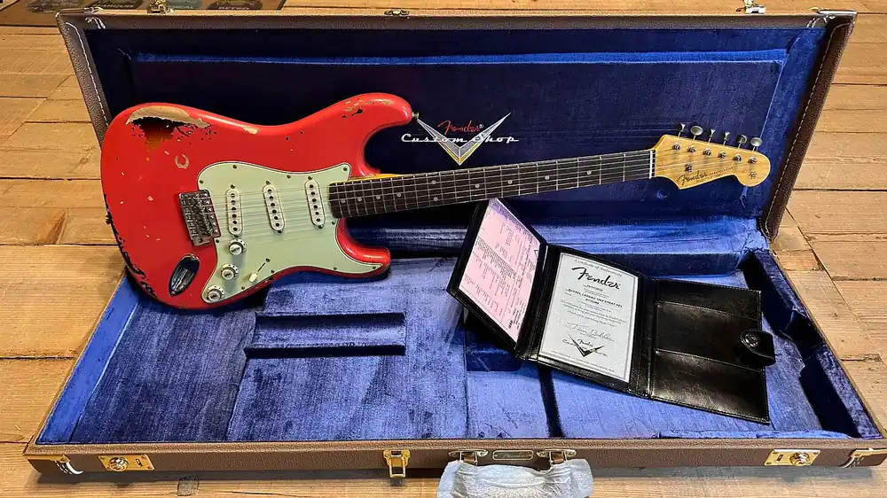 Fender Michael Landau Signature 1963 Relic Stratocaster Kostenfreie Lieferung