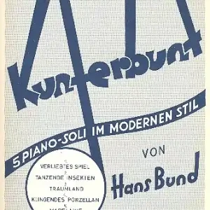 Online Kaufen Kunterbunt für Klavier