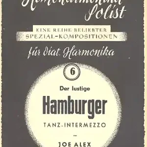 Kostenfreie Lieferung Der lustige Hamburger für Harmonika