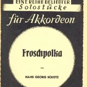 Billig Froschpolka: für Salonorchester Direktion und Stimmen