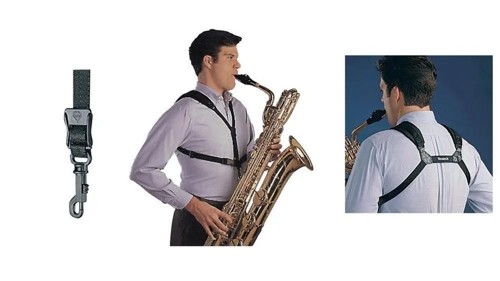 Direkt Vom Hersteller Gewa Neotech Saxophongurt Soft Harness Schwarz