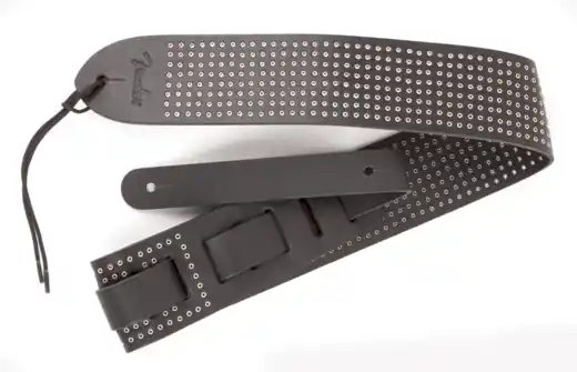 Sonderaktion Fender Leather Small Rivets Gurt BK