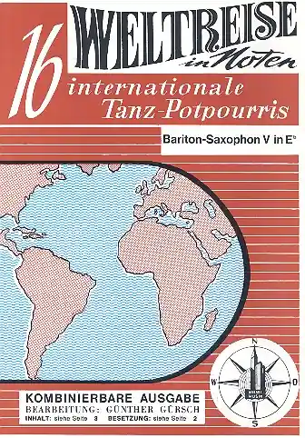 Preis Gesenkt Weltreise in Noten - 16 internationale Tanzpotpourris für Orchester
