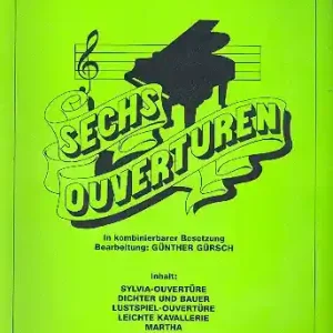 Nur Für Kurze Zeit 6 Ouvertüren für Orchester in kombinierbarer Besetzung