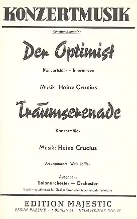 Der Optimist und Traumserenade: Markenware