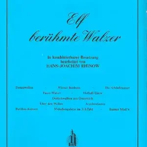 Schneller Versand 11 berühmte Walzer für Orchester in kombinierbarer Besetzung