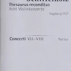 Schneller Versand 8 Violinkonzerte Heft 4 op.1 (Konzerte 7-8) für Streicher und Orgel