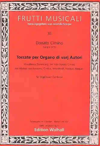 Toccate di varj autori vol.1 für Orgel (Cembalo) Echt