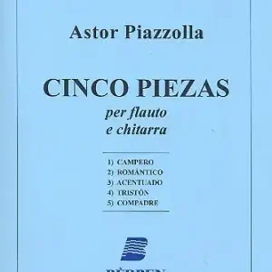 5 Piezas per flauto e chitarra Knallerangebot