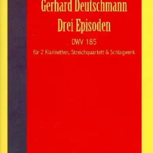3 Episoden DWV185 für 2 Klarinetten, Streichquartett und Schlagwerk Online Kaufen