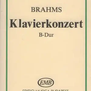 KONZERT B-DUR OP. 83 FUER KLAVIER UND ORCHESTER, STUDIENPARTITUR Jetzt Bestellen