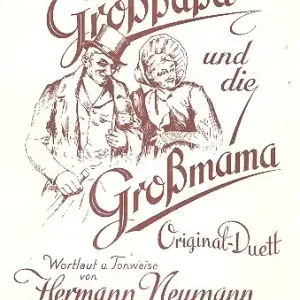 Der Großpapa und die Großmama für 2 Singstimmen und Klavier Günstig