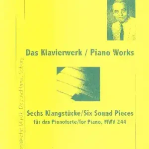 6 KLANGSTUECKE MWV244 FUER KLAVIER Top-Seller