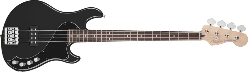 Fender Deluxe Dimension Bass IV Black Zertifiziert