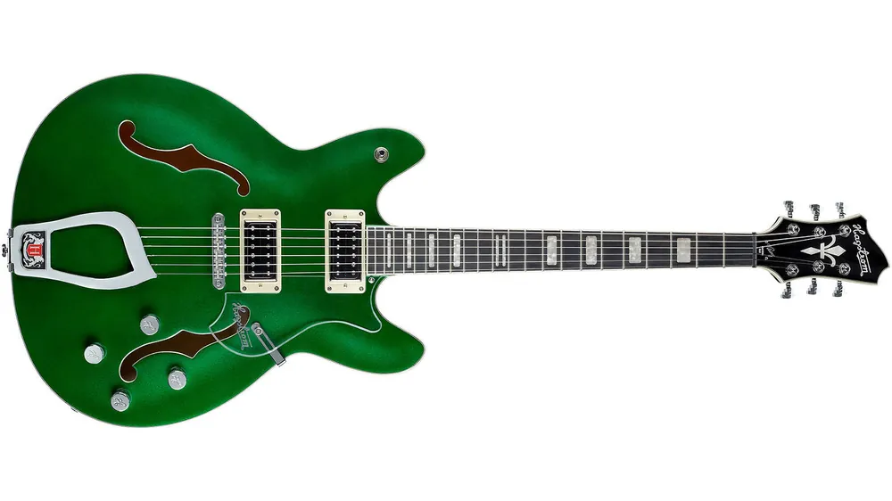 Hagstrom Viking Deluxe Custom LTD Emerald Green Metallic Billig