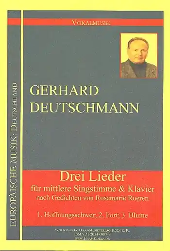 Rabatt 3 Lieder für mittlere Singstimme und Klavier