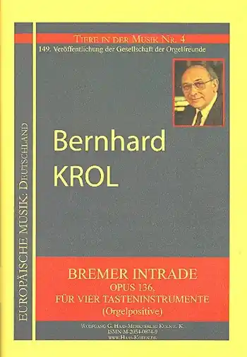 Letzte Chance Bremer Intrade op.136 für 4 Tasteninstrumente (Orgelpositive)