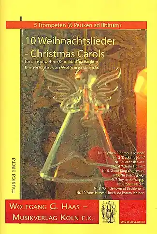 Super-Preis 10 Weihnachtslieder für 5 Trompeten (Pauken ad lib)
