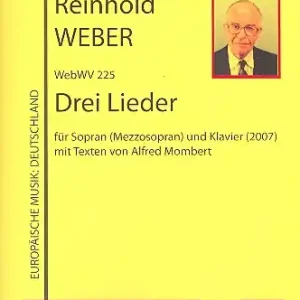 3 Lieder WebWV225 für Sopran (Mezzosopran) und Klavier Top-Angebot