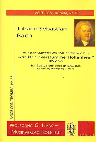 Verstumme Höllenheer BWV5,5 für Bass, Trompete und Bc Online Kaufen