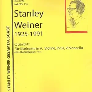 Aktuell Quartett WeinWV156 für Klarinette in A, Violine, Viola und Violoncello