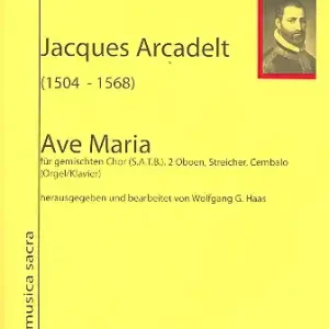 Ave Maria für gem Chor, 2 Oboen, Streicher und Cembalo (Klavier/Orgel) Jetzt Kaufen