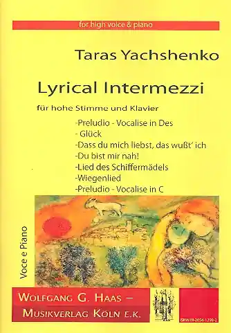 Lyrical Intermezzi für Gesang (hoch) 054-1427-6 Ausverkauf