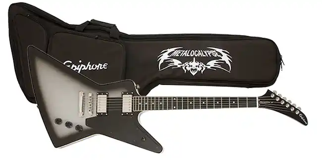 Garantierte Lieferung Epiphone Ltd. Ed. Brendon Small Thunderhorse Explorer Outfit