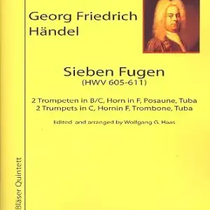 7 Fugen HWV605 - HWV611 für Tuba 2 Trompeten in B/C, Horn in F und Posaune Bestseller