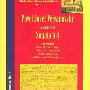 Begrenztes Angebot Sonata a 4 für Trompete, Streicher und Bc für Trompete in C