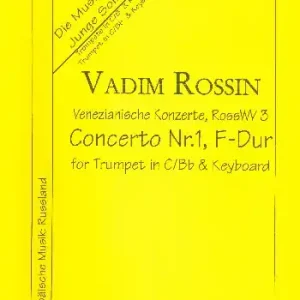 Abverkauf Konzert F-Dur Nr.1 für Trompete und Klavier