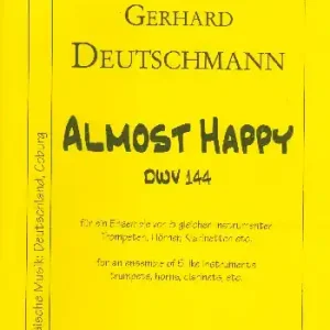 Almost happy DWV144 für 5 gleiche Bläser (Trompete, Horn, Klarinette) Expressversand