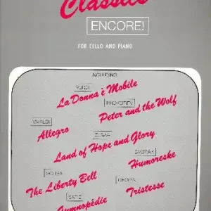 Pop go the Classics encore for cello and piano Neue Ware