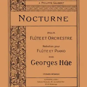 Versand Am Gleichen Tag Nocturne pour flute et piano