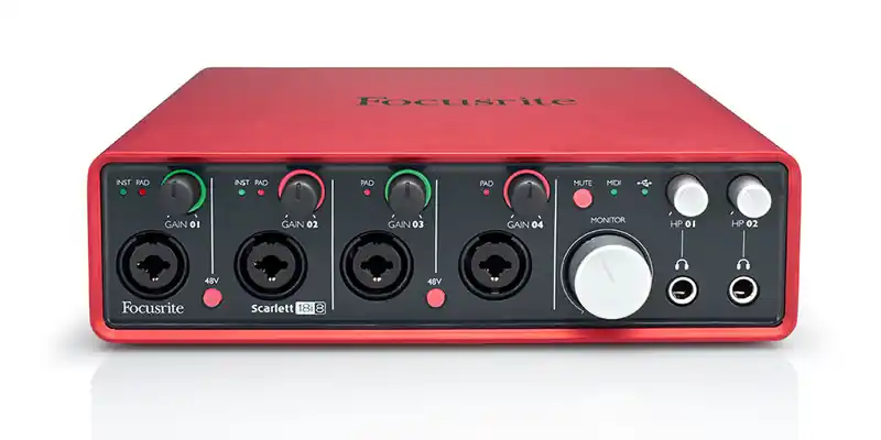 Focusrite Scarlett 18i8 USB-2.0 Audio-Interface Markenware