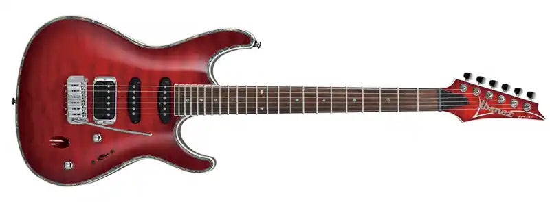 Solange Der Vorrat Reicht Ibanez SA360QM-TRB E-Gitarre