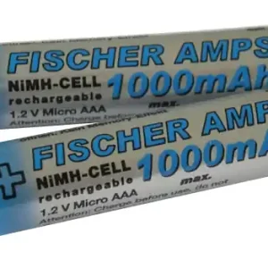 Garantierte Lieferung Fischer Amps NiMH Mignon Micro AAA Akku 1000 mAh
