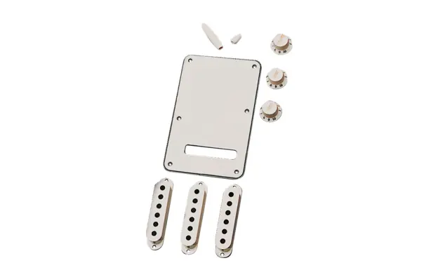 Fender Stratocaster Accessory Kit White Mega-Angebot