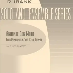 Andante con moto for 4 flutes Sale