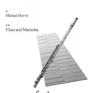 Sonderangebot Lyric Suite für Flöte und Marimba Partitur und Stimme