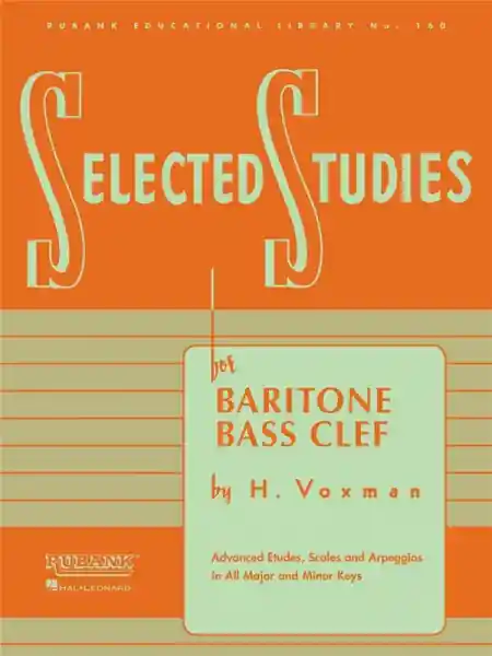 Selected Studies for baritone bass clef Neue Ware
