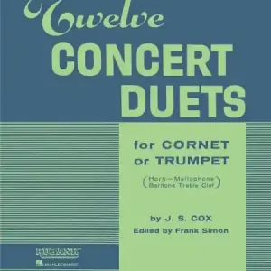 12 Concert Duets for cornet or trumpet Neue Ware