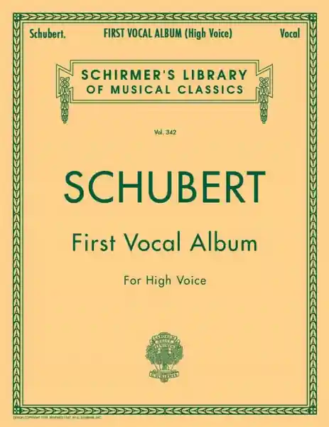 First Vocal Album for high voice and piano (en/dt) Zertifiziert