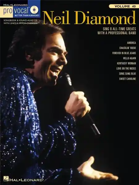 neil diamond (+cd): songbook vocal/guitar pro vocal series vol.40 Jetzt Kaufen