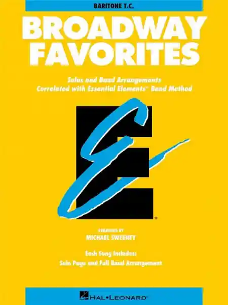 Preiswert Broadway Favorites: for concert band baritone t.c.