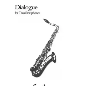 Dialogue for 2 saxophones (AT) score and parts Meistverkauft