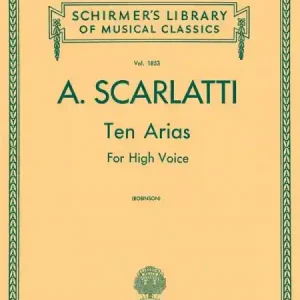 10 Arias for high voice and piano Neuheit
