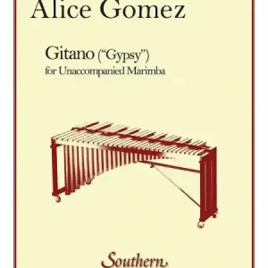 Gitano for marimba solo Finale Aktion