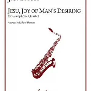 Markenware JESU JOY OF MAN'S DESIRING FOR 4 SAXOPHONES (AATB)