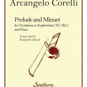 Top-Seller PRELUDE AND MINUET POUR TROMBONE (BARITONE/TRUMPET)
